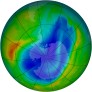 Antarctic Ozone 2010-09-09
